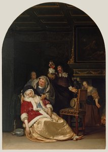  av Frans van Mieris the Elder