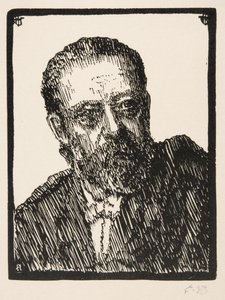 Portrett av Bedrich Smetana 1824-1884 av Frantisek Bilek