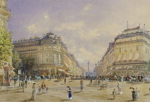 Rue de la Paix, Paris, 1886