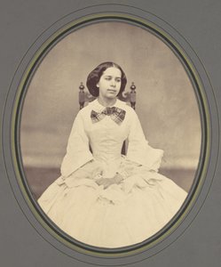 Betty Held, vereh. Solön-Engelsberg, 1850-60-tallet. av Franz Antoine