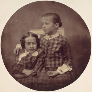 Hermine og Marie Antoine, 1850-60-tallet. av Franz Antoine