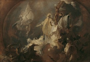Allegori om jesuittordenens verdensoppdrag