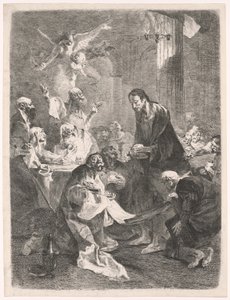 Kristus og apostlenes hellige nattverd av Franz Anton Maulbertsch