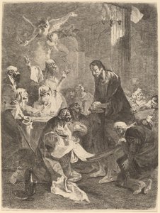 Eukaristiens institusjon av Franz Anton Maulbertsch