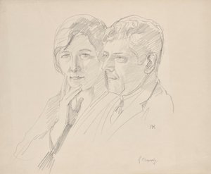 Grete Wagner-Barwig og Dr. Joseph Wagner av Franz Barwig d. Ä.