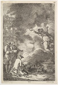 Et besøk i Roma i 1764, 1764. av Franz Edmund Weirotter