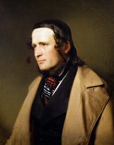 Portrett av Karl Grob, maleri av Franz Eybl (1806-1880)
