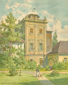 Den gamle Hundsturm i det 5. distriktet i Wien av Franz Gerasch