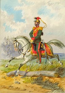 soldat til hest av Franz Gerasch
