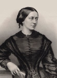 Portrett av Clara Schumann 1819-1896, 1860.