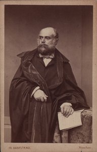 Portrett av pianist og komponist Adolph von Henselt 1814-1889, ca 1860. av Franz Hanfstaengl