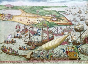 Beleiringen av Tunis eller La Goulette av Charles V i 1535
