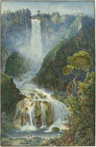 De store fossene ved Terni av Franz Kaisermann