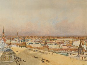 Utsikt over Moskva, 1898