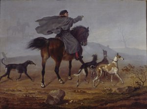 Ridetur på jakt av Franz Krüger