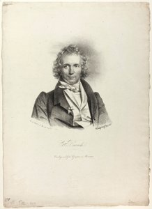 Portrett av billedhuggeren Rauch av Franz Krüger