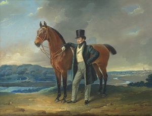 Wilhelm Christian Benecke von Groditzberg, 1828 (pastell på papir lagt ned på lerret)