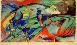 kameleon av Franz Marc