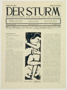 Gjeterinnen av Franz Marc