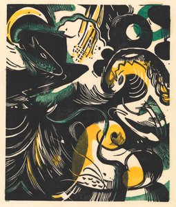 Skapelseshistorie II av Franz Marc