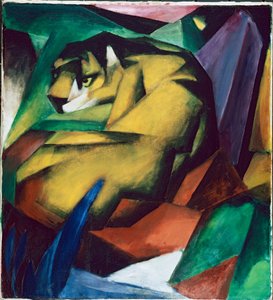 Tigeren, 1912 av Franz Marc