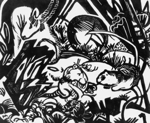 Dyrelegende av Franz Marc