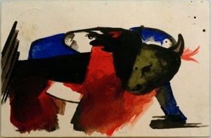 To dyr av Franz Marc