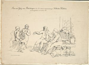 1. akt, scene 1 fra Götz van Berlichingen