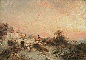 La Tarantella, Posilipo, Napoli, ca. 1895