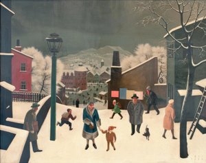 Vinter i byen I av Franz Sedlacek