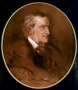 Portrett av Wilhelm Richard Wagner (oljemaleri)