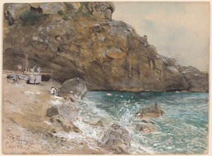 Stranden ved Marina Piccola, Capri