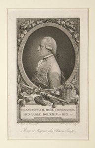 Frans II. Rom. Keiser av Böhmen og konge av Ungarn av Franz Valentin Durmer