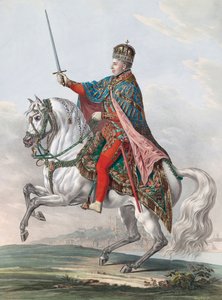Keiser Ferdinand I av Østerrike til hest