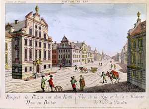 Utsikt over rådhuset, Boston