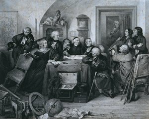 Åpningen av testamentet