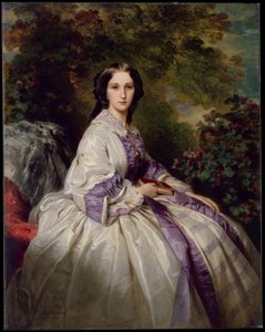 Grevinnnen Alexander Nikolaevitch Lamsdorff (Maria Ivanovna Beck, 1835-1866) av Franz Xaver Winterhalter