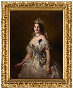 Isabella, dronning av Spania av Franz Xaver Winterhalter