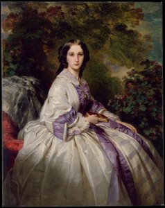 Portrett av grevinne Maria Ivanovna Lamsdorf, født Beck, 1859 av Franz Xaver Winterhalter