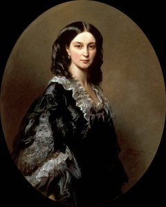 Portrett av hertuginne Elizaveta Alexandrovna Baryatinskaya, født prinsesse Chernysheva 1826-1902, 1858 av Franz Xaver Winterhalter