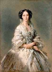 Portrett av Maria Alexandrovna, 1857 av Franz Xaver Winterhalter