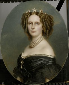 Portrett av Sophia Frederika Mathilda (1818-77), prinsesse av Württemberg av Franz Xaver Winterhalter