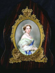 Dronning Victoria (1819-1901) av Franz Xaver Winterhalter