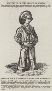 Statuett av HKH Prinsen av Wales av Franz Xaver Winterhalter