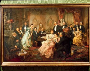 Østerrike, Wien, En natt med Johann Strauss-maleri