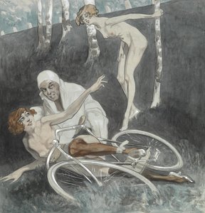 Erotisk illustrasjon.