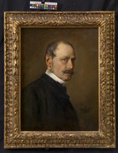 August Pettenkofen, maler av Franz von Lenbach