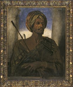 Portrett av en araber av Franz von Lenbach
