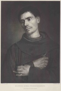 Portrett av en fransiskanermunk av Franz von Lenbach