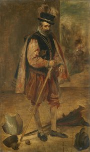 Hofnarr av Filip IV av Spania, kopi etter Velázquez 